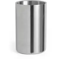 HAY - Refroidisseur à vin Essential Steel, Rafraîchisseur de bouteille, Argent