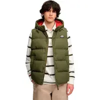 Superdry Short Everest Vest Vert M Homme