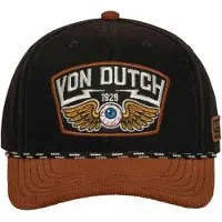Von Dutch Casquette 'Gorra negra bordados sem16 trucker cap 6' noir