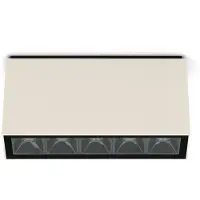 Lombardo Kura Top X5 Spot de Plafond Extérieur 28° | Sand | 3000K IP65