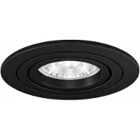 Lytra Rota Round Spot encastré rond Matt Black
