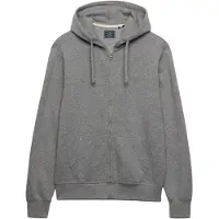 Superdry Essential Sd Co Logo Full Zip Sweatshirt Gris L Homme
