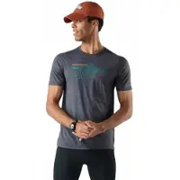 Smartwool Alpine Trace Active Short Sleeve T-shirt Gris M Homme