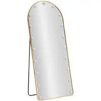 Mauro Ferretti Miroir Hollywood avec éclairage LED, dimensions 70x45x170 cm