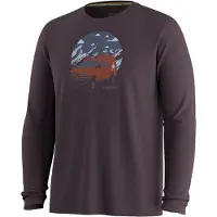 Smartwool First Chair Pursuit Active Long Sleeve T-shirt Noir M Homme