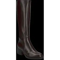 Wonders pour femme. G-6262 Bottes en Cuir Isy marron (41), 3 à 5 cm, Fermeture éclair, Casuel