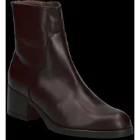 Wonders pour femme. G-6261 Bottines en cuir Isy grenat (41), 3 à 5 cm, Fermeture éclair, Casuel