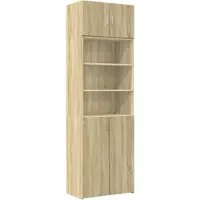 vidaXL Armoire haute Chêne Sonoma 70x42,5x225 cm Bois composite