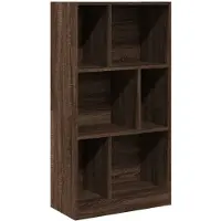 vidaXL Bibliothèque chêne marron 57x28,5x107,5 cm bois d'ingénierie