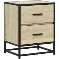 vidaXL Table de chevet chêne sonoma 40x31x50 cm bois d’ingénierie