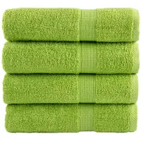 vidaXL Serviettes de bain de qualité supérieure SOLUND 4 pcs 600g/m²