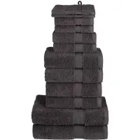 vidaXL Ensemble de serviettes de qualité supérieure SOLUND 12 pcs