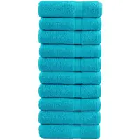 vidaXL Serviettes de bain de qualité supérieure SOLUND 10 pcs 600g/m²