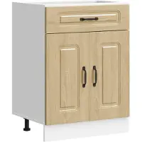 vidaXL Armoire basse de cuisine Kalmar Chêne Sonoma Matériau dérivé du bois