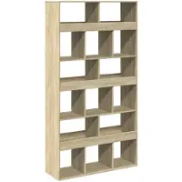 vidaXL Cloison de séparation chêne sonoma bois d'ingénierie