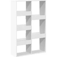 vidaXL Cloison de séparation blanc 100x33x155,5 cm bois d'ingénierie