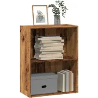 vidaXL Bibliothèque vieux bois 60x30x77 cm bois d'ingénierie