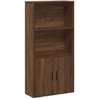 vidaXL Bibliothèque chêne marron 60x24x120 cm bois d'ingénierie