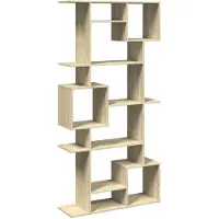 vidaXL Bibliothèque chêne sonoma 92x29x188 cm bois d'ingénierie