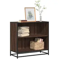 vidaXL Bibliothèque chêne marron 80,5x35x76 cm bois d'ingénierie