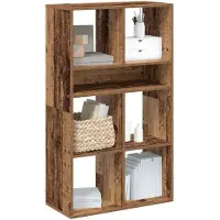 vidaXL Bibliothèque vieux bois 66x31x112 cm bois d'ingénierie