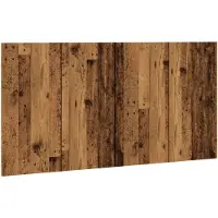 vidaXL Tête de lit imitation vieux bois 160x1,5x80 cm Bois composite