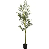 vidaXL Olivier artificiel 800 feuilles 200 cm vert