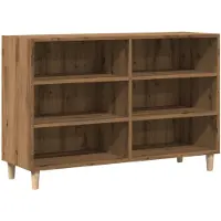 vidaXL Buffet chêne artisanal 103,5x35x70 cm bois d'ingénierie