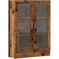 vidaXL Bibliothèque vieux bois 82,5x30,5x115 cm bois d'ingénierie