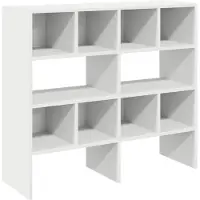 vidaXL Étagères à chaussures empilables 2 pcs blanc 89,5x30x40 cm