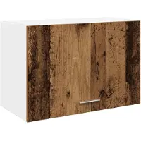 vidaXL Armoire suspendue Lyon imitation vieux bois 60x31x40 cm Matériau dérivé du bois