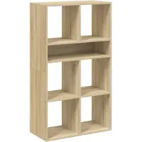 vidaXL Bibliothèque chêne sonoma 66x31x112 cm bois d'ingénierie