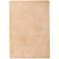 vidaXL Tapis Shaggy à poils longs NAVARRA beige 120x170 cm polyester