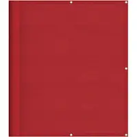 vidaXL Paravent de balcon rouge 120 x 700 cm 100 % polyester Oxford