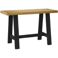 vidaXL Bureau NOAIN pieds en forme de A 120x50x75 cm pin massif