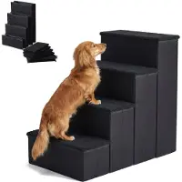 Relaxdays Marches pour chien (Chat, Chien, Pliable)