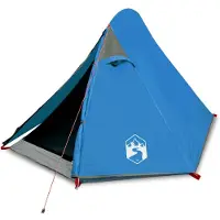 vidaXL Dome Zelt 2-Personen wasserdicht blau