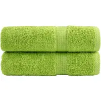 vidaXL Essuie-mains de qualité supérieure SOLUND 2 pcs vert pomme