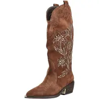 Alma en pena Bottes de cowboy camel