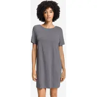 Hanro Chemise de nuit 'Natural Elegance' gris