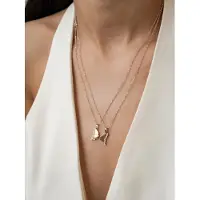 Hey Happiness Chaîne 'Connected Friendship Butterfly' or rose