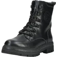 Tom Tailor Bottines à lacets noir