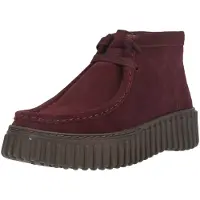 Clarks Bottines à lacets bourgogne