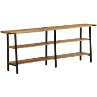 vidaXL Table console 180x35x70 cm bois de manguier massif
