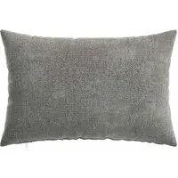 vidaXL Housse De Coussin 6 Pcs Heerlen Gris Foncé 30 X 50 Cm