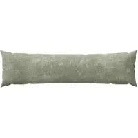vidaXL Housse De Coussin 2 Pcs Heerlen Vert 40 X 145 Cm Tissu Chenille