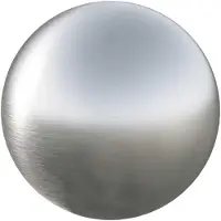 vidaXL Boule brossée, diamètre 20 cm, argent, acier inoxydable 201