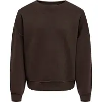 ONLY GIRLS Sweat-shirt 'KOGSWEAT' brun foncé