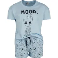 Guardians Of The Galaxy Pyjama Marvel de - I Am Groot Mood - S - XXL - pour Femme - bleu - Taille XL
