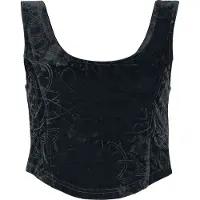 Black premium by emp Top de - My Obsidian Soul - S - XXL - pour Femme - noir - Taille XL